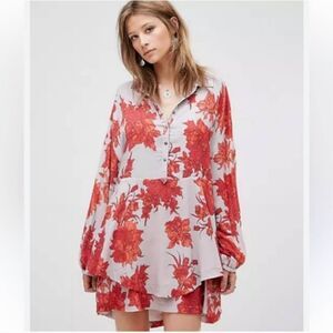 Free People Shake It Layered Mini Dress